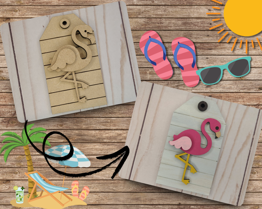 Flamingo Tag | #2543