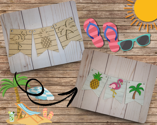 Flamingo Banner | #2545