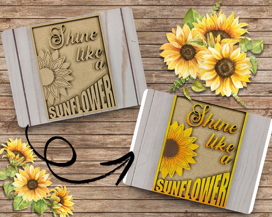 Shine like a Sunflower | #2584
