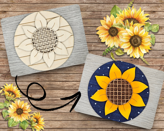 Sunflower Round | #4108