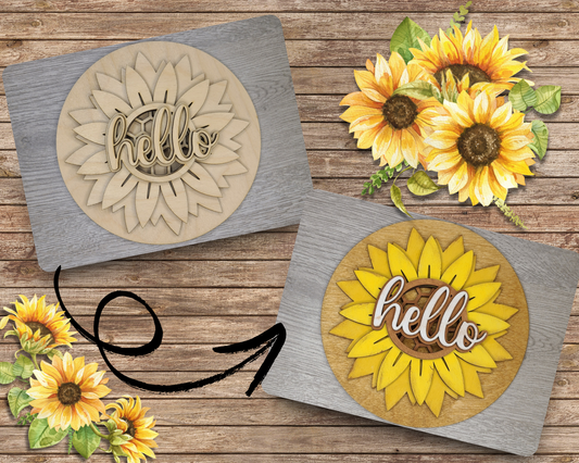 Sunflower Sign | #3153