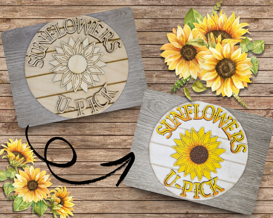 Sunflower Sign | #2587