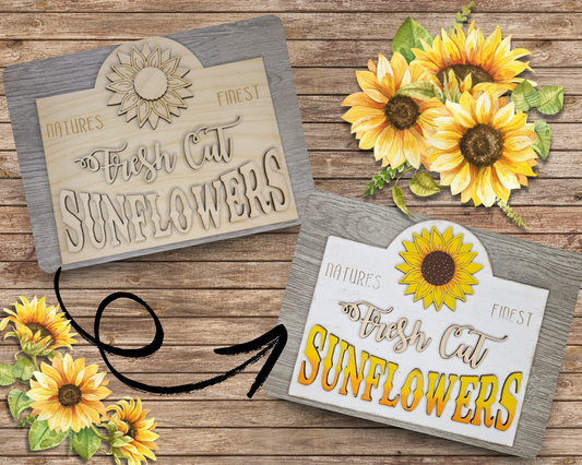 Fresh Cut Sunflowers | #2586