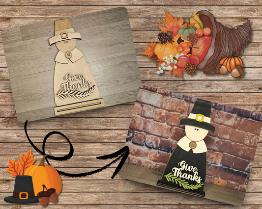 Pilgrim Boy Shelf Sitter | #4473