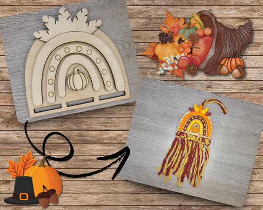 Thanksgiving Macramé Kit | #3587