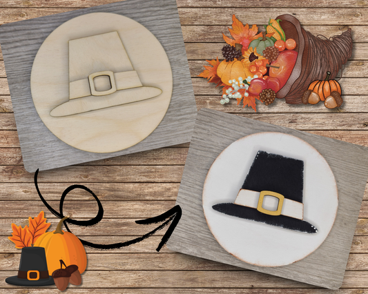 Pilgrim Hat Round | #3646