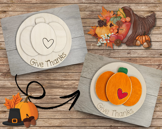 Give Thanks Pumpkin | #4953