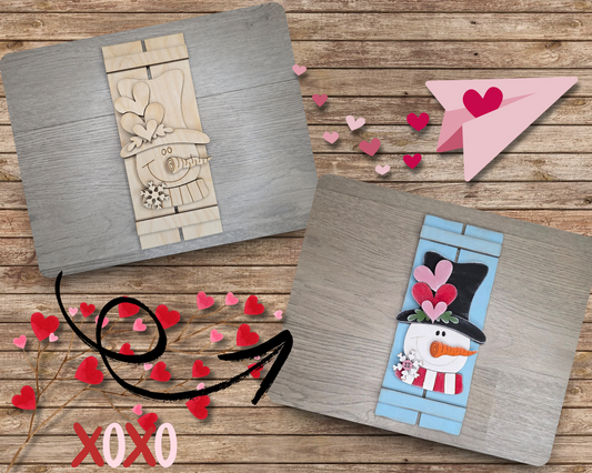 Valentine Snowman | #5267