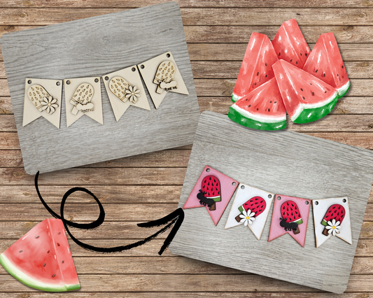 Watermelon Bunting | #4201