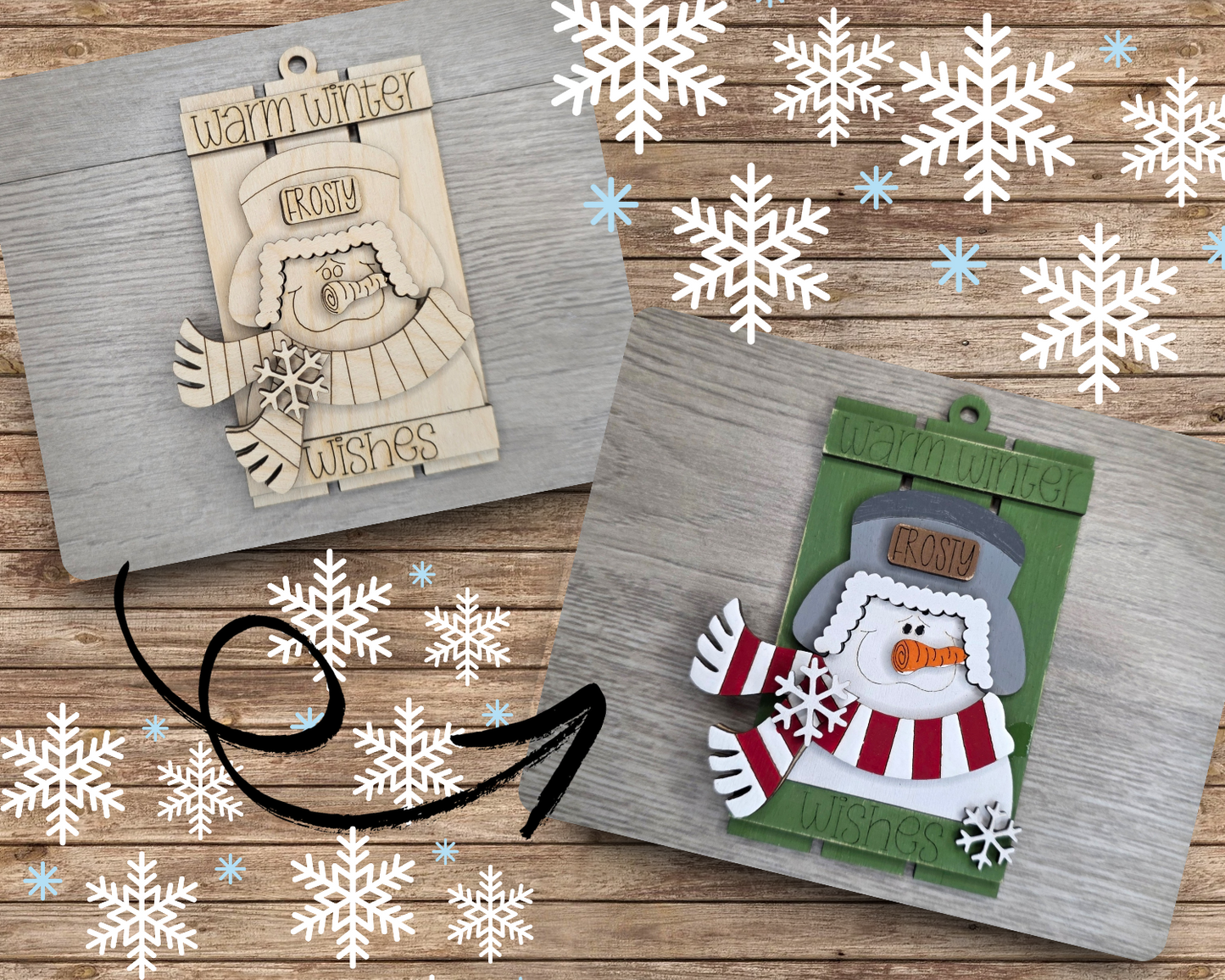 Snowman Ornament | #5309