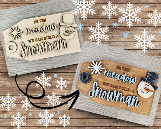 Build a Snowman Tag | #3919