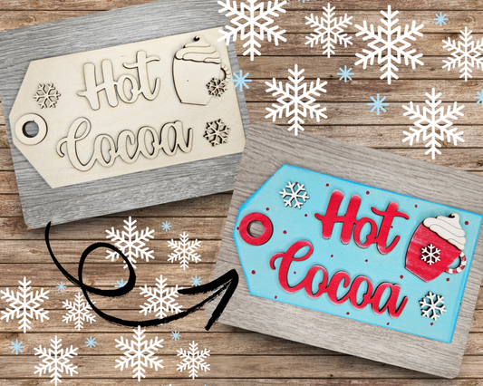 Hot Cocoa Tag | #4423