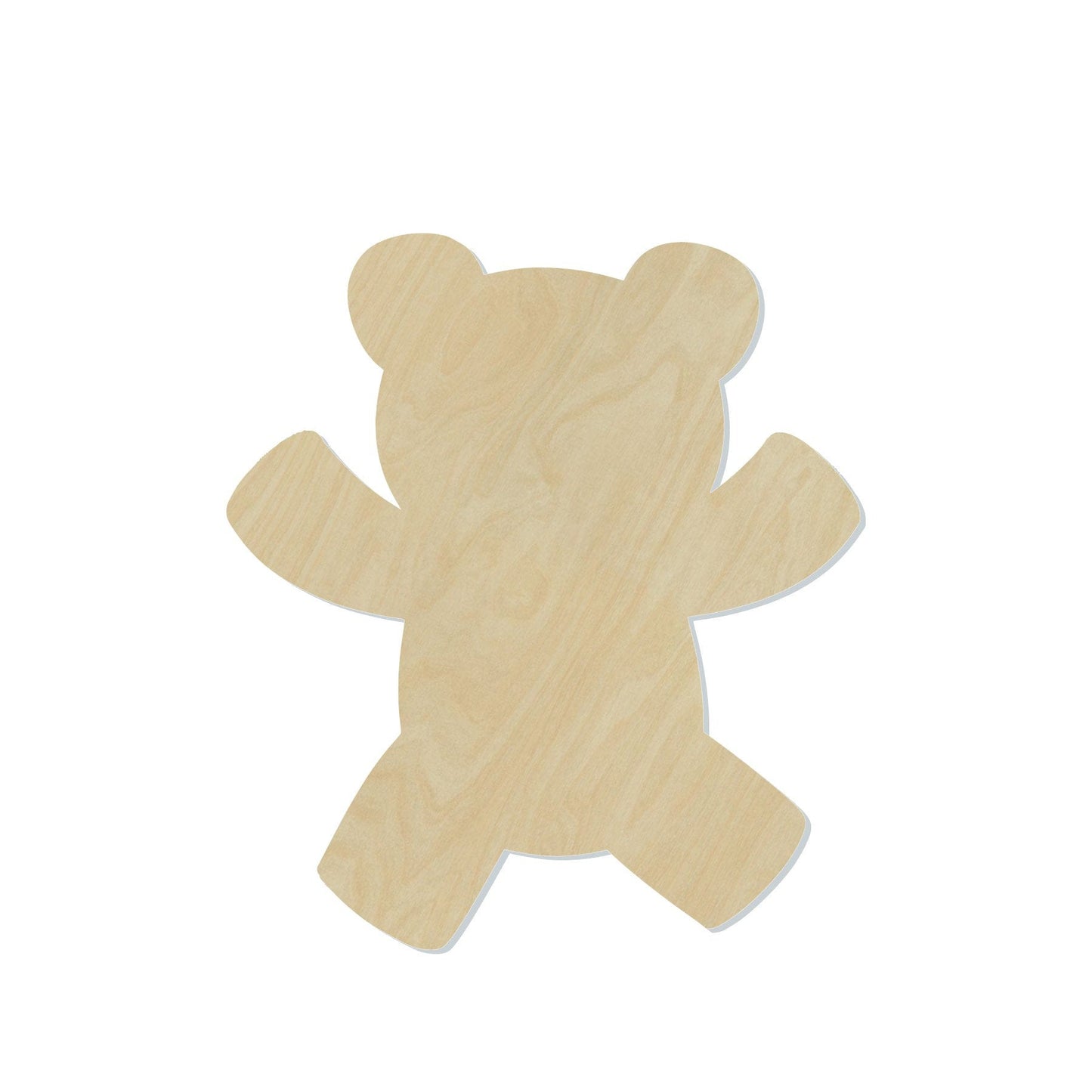 Teddy Bear Blank baby teddy  #1103 - Multiple Sizes Available - Unfinished Wood Cutout Shapes