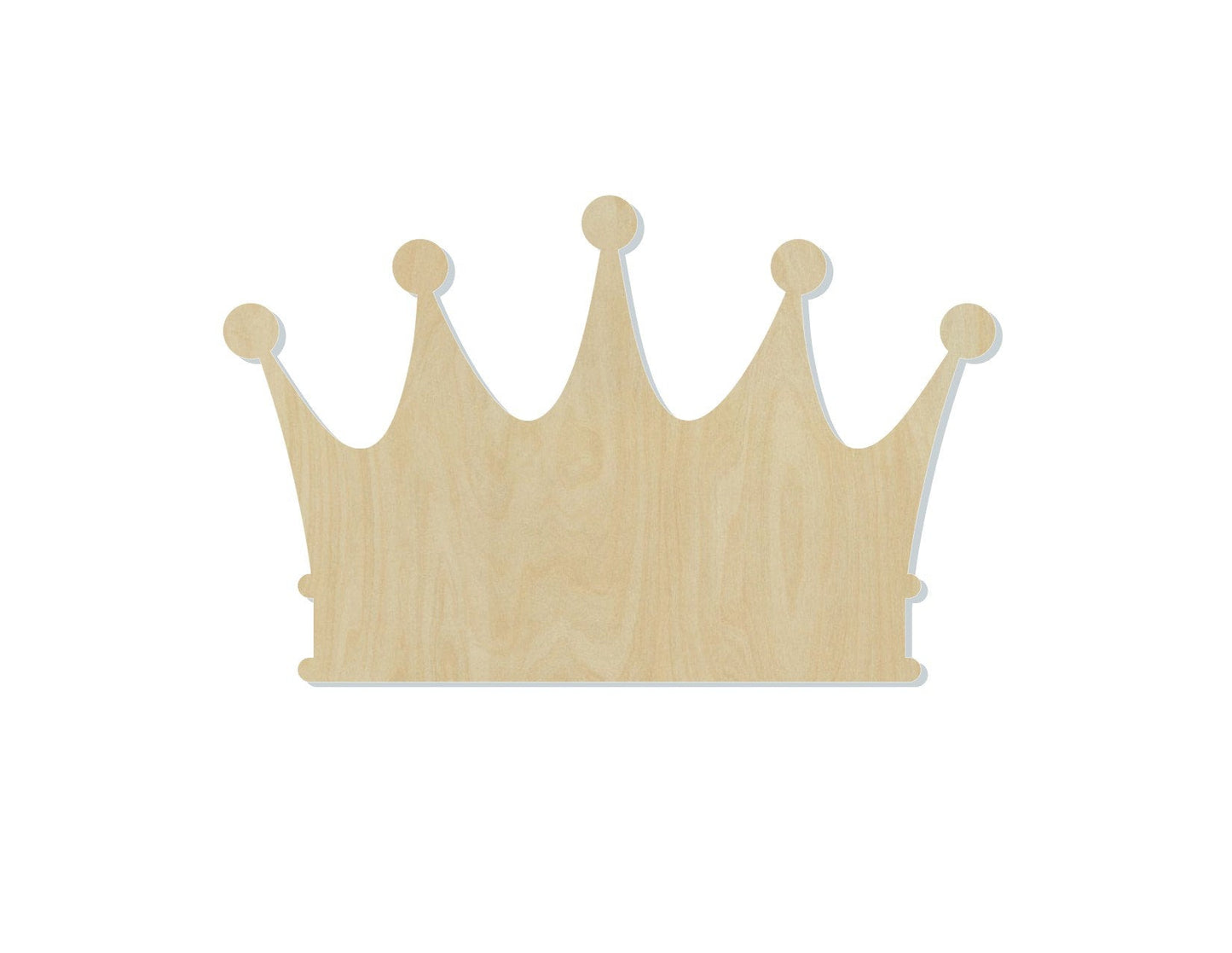 Crown Princess throne DIY paint kit wood blank cutouts Craft paint yourself #1335 - Multiple Sizes Available - Unfinished Cutout Shapes