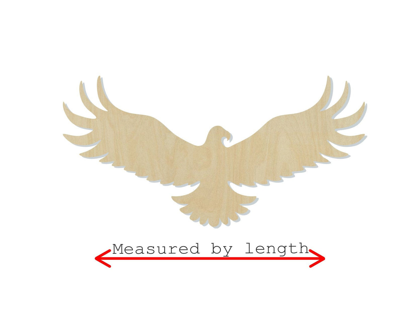 Eagle cutout wood cutouts American Eagle bald eagle DIY paint kit #1419 - Multiple Sizes Available - Unfinished Cutout Shapes