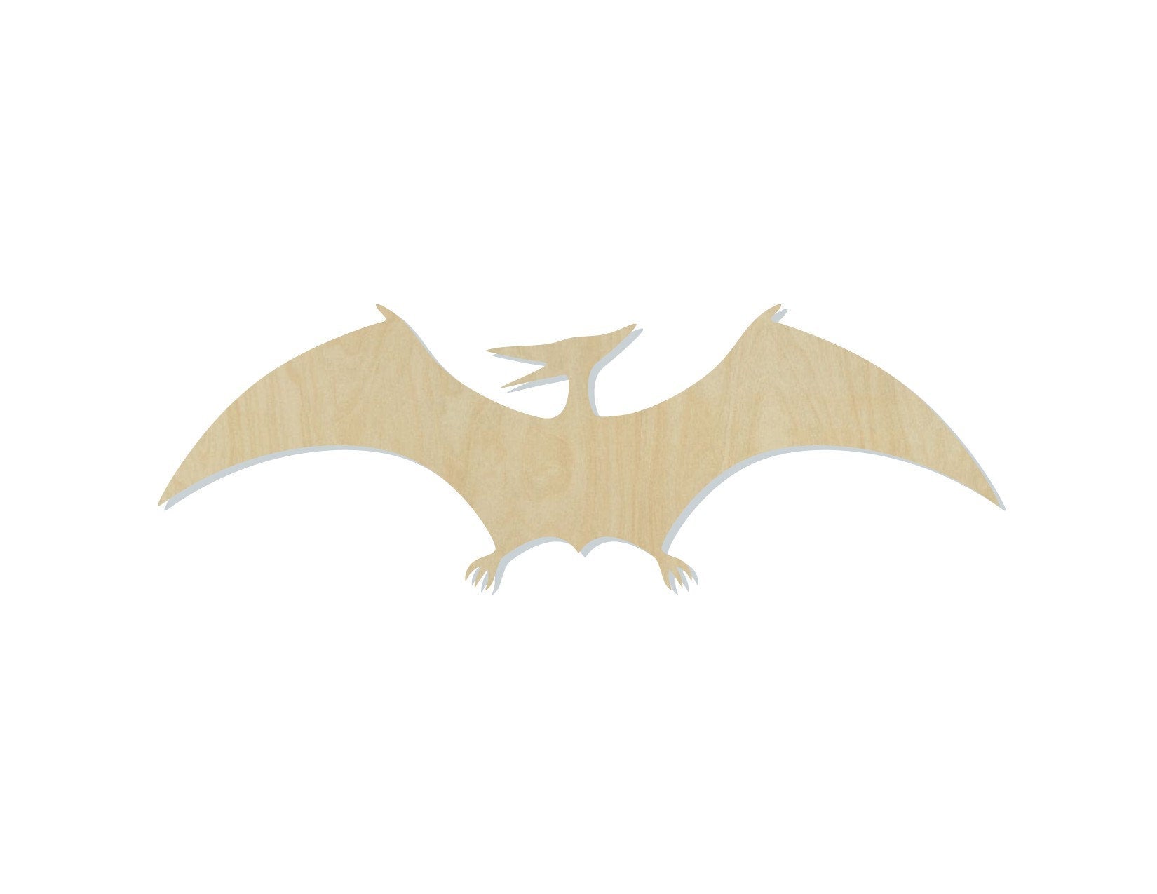 Pterodactyl wood shape wood cutouts Dinosaur Bedroom Decor #1893 - Multiple Sizes Available - Unfinished Wood Cutout Shapes