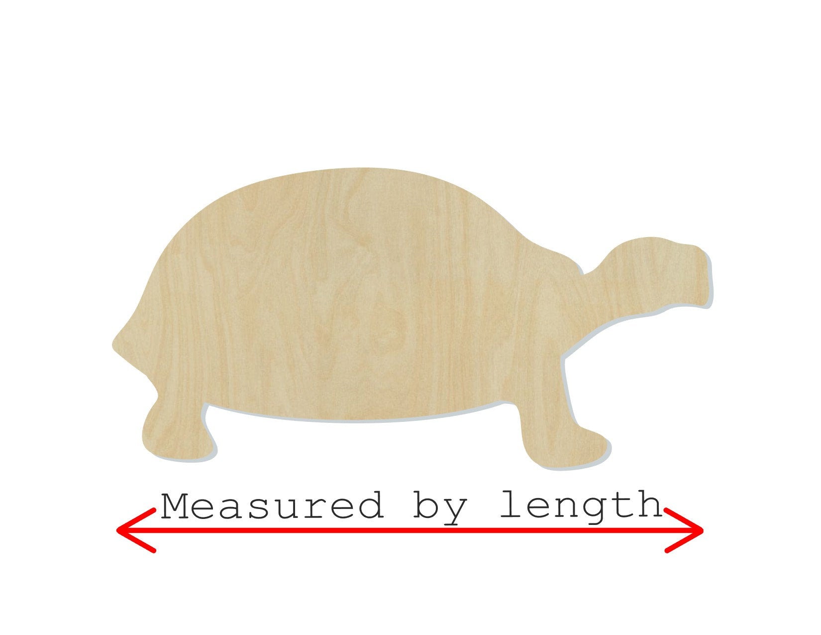 Tortoise wood shape wood cutouts animal cutouts DIY Paint kit #2109 - Multiple Sizes Available - Unfinished Wood Cutout Shapes