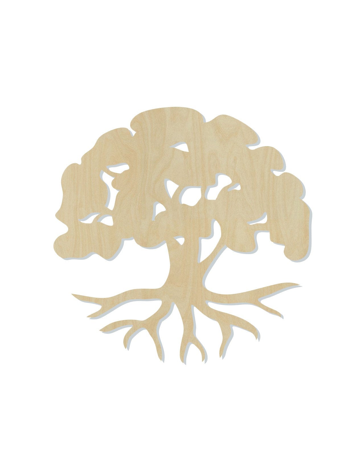 Tree of life Wood blank cutouts Paint kit nature Forrest  #2120 - Multiple Sizes Available - Unfinished Cutout Shapes