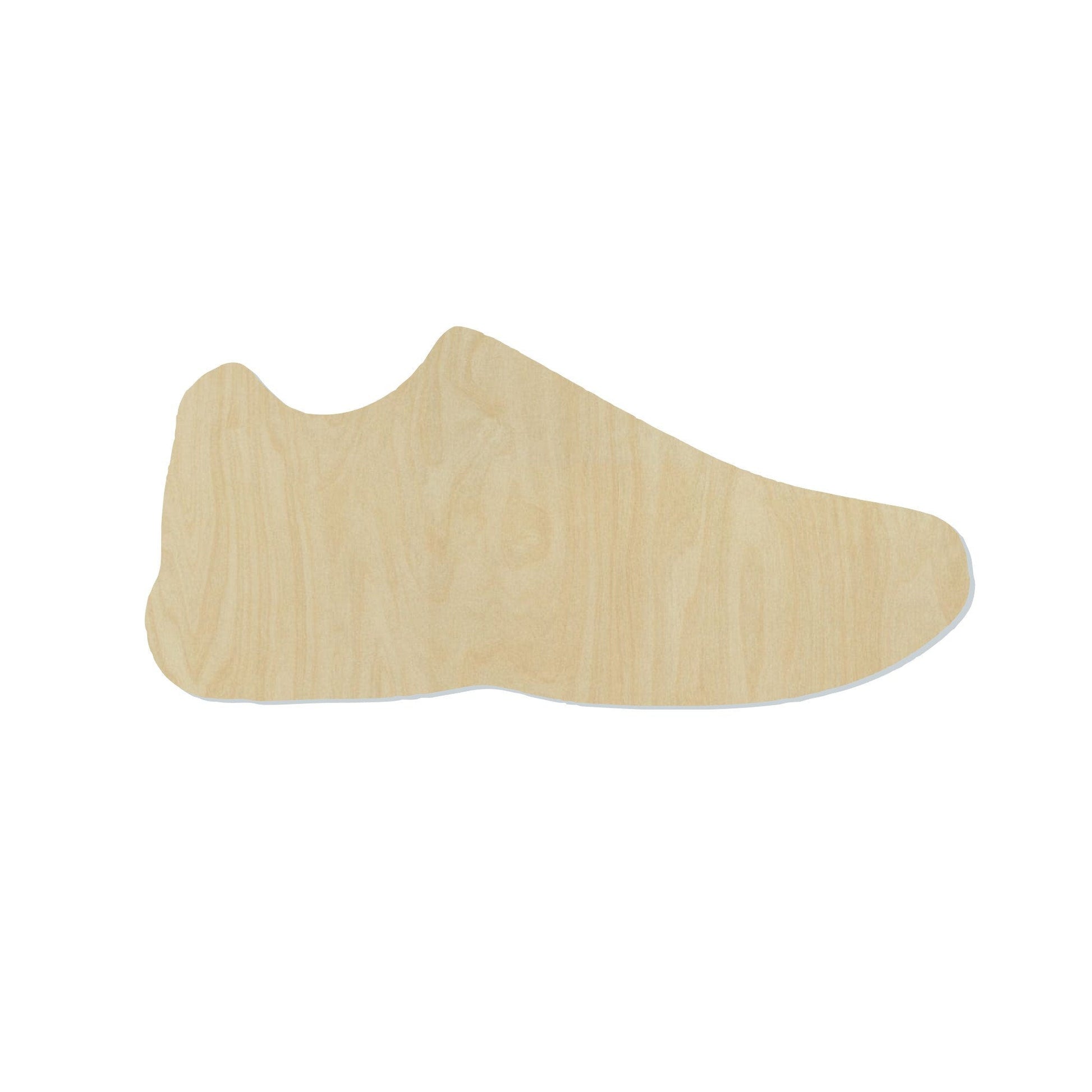 Shoe Wood Cutout #1026 - Multiple Sizes Available - Unfinished Wood Cutout Shapes