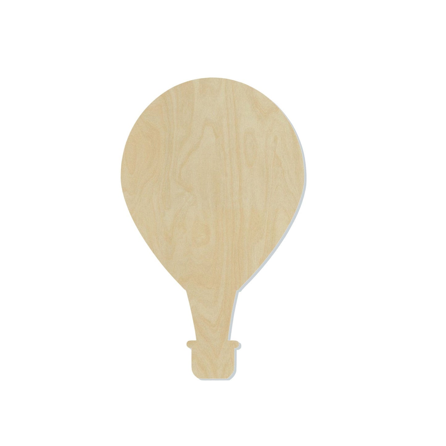Hot Air Balloon with Basket Blank Hot air balloon cutout #1070 - Multiple Sizes Available - Unfinished Wood Cutout Shapes