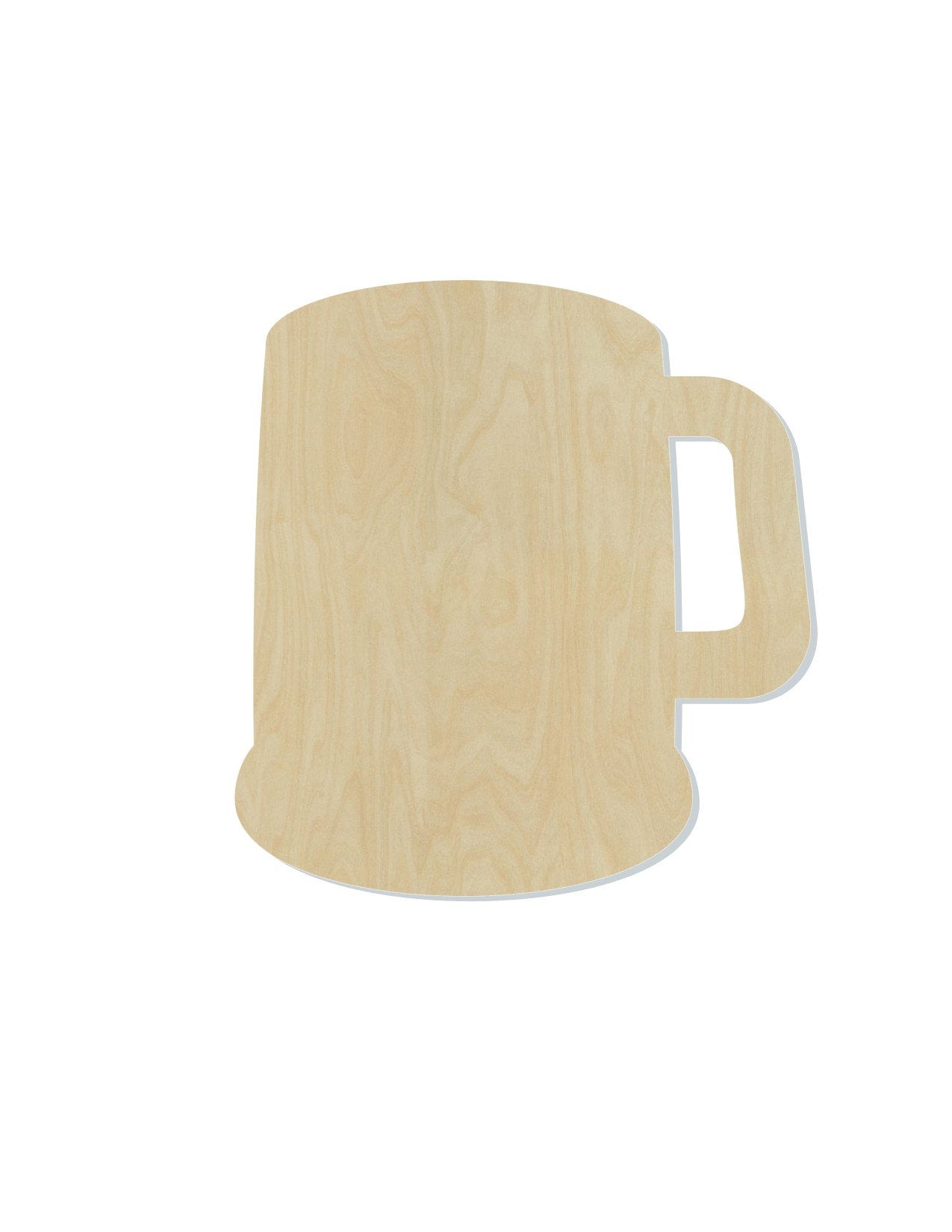 Beer Mug Blank wood cutouts Kitchen Food Drinking #1295 - Multiple Sizes Available - Unfinished Cutout Shapes