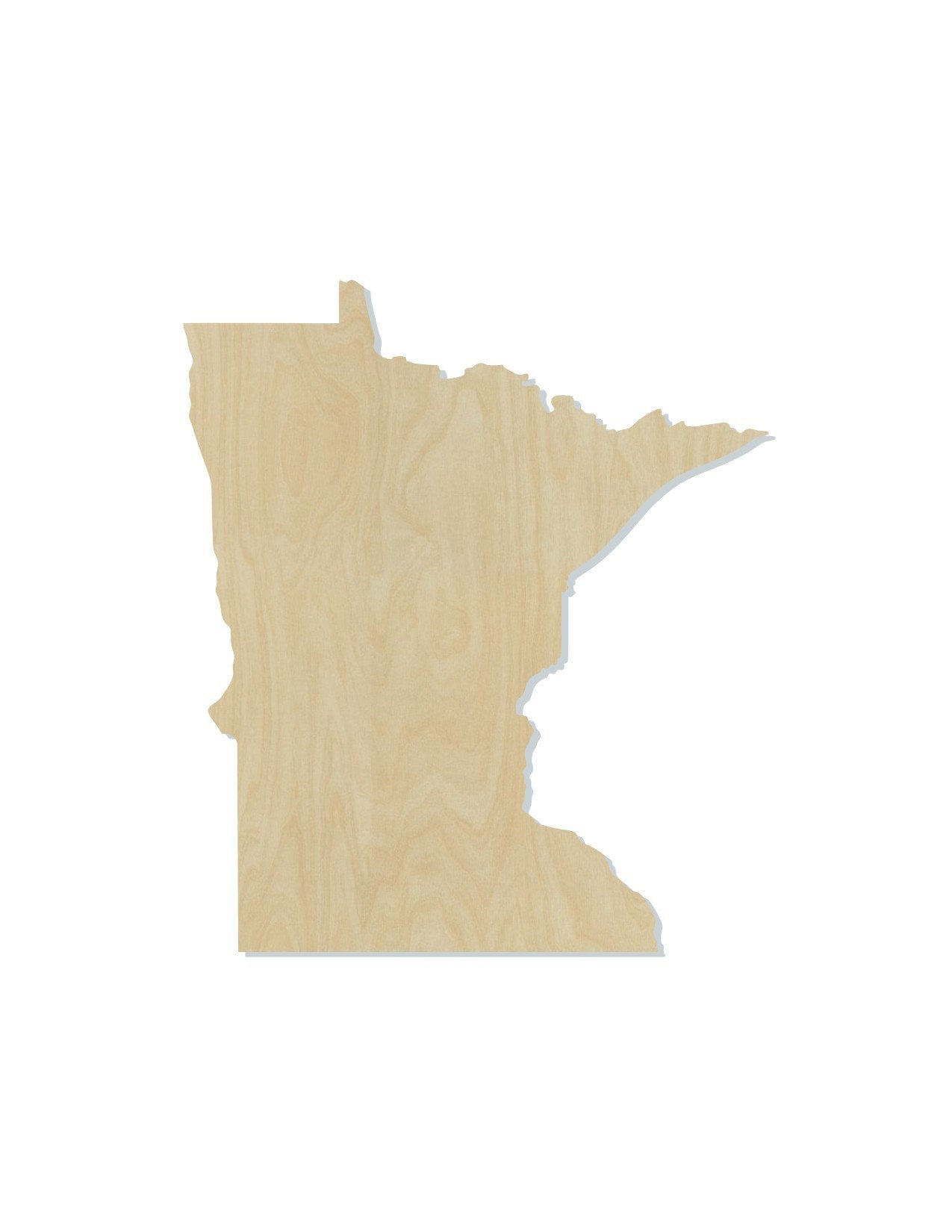 Minnesota State blank wood cutouts State Pride DIY Paint #1744 - Multiple Sizes Available - Unfinished Cutout Shapes