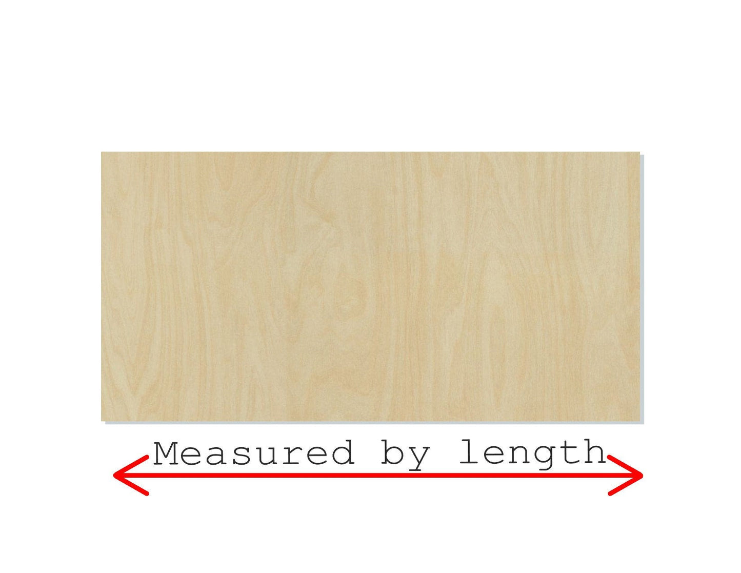 Rectangle wood shape wood cutouts Shape cutouts DIY Paint kit #1914 - Multiple Sizes Available - Unfinished Wood Cutout Shapes