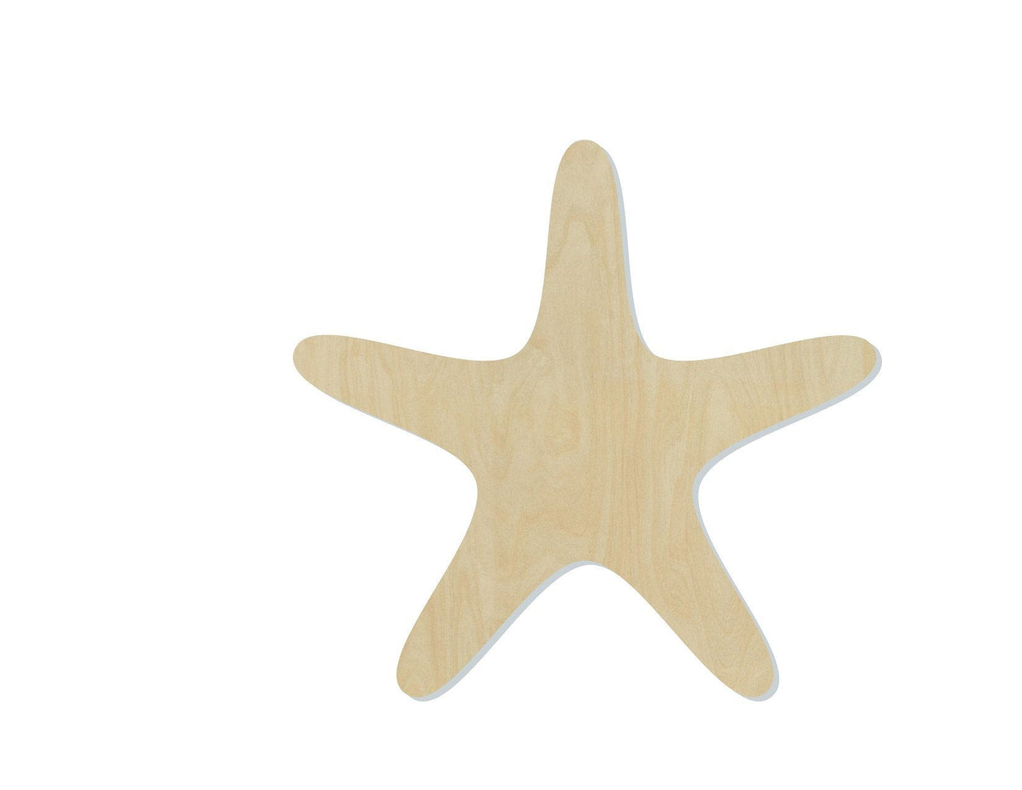 Starfish wood shape wood cutouts ocean animals sea life beach DIY Paint kit #2055 - Multiple Sizes Available - Unfinished Wood Cutout Shapes